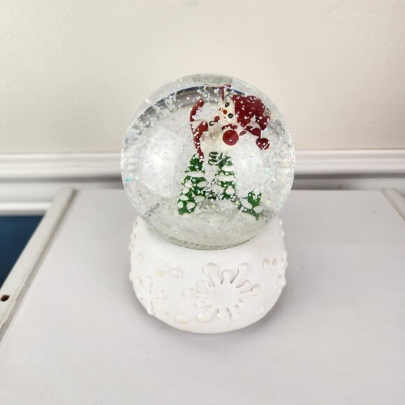 Department 56 Simple Traditions Billy Buttons 2002 Snowman Snowglobe - Picture 8 of 8